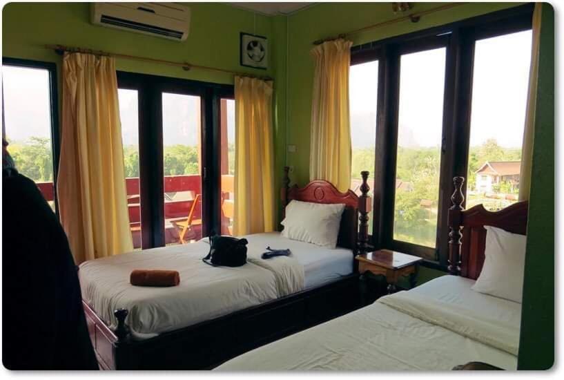 Vang Vieng Mountain View Hotel Eksteriør bilde